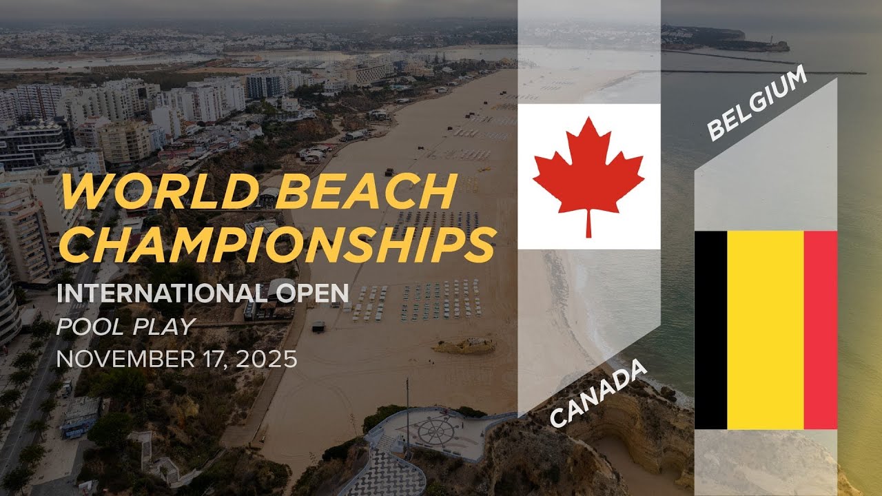 Canada vs. Belgium | Open Pool Play | 2025 World Beach Ultimate Championships