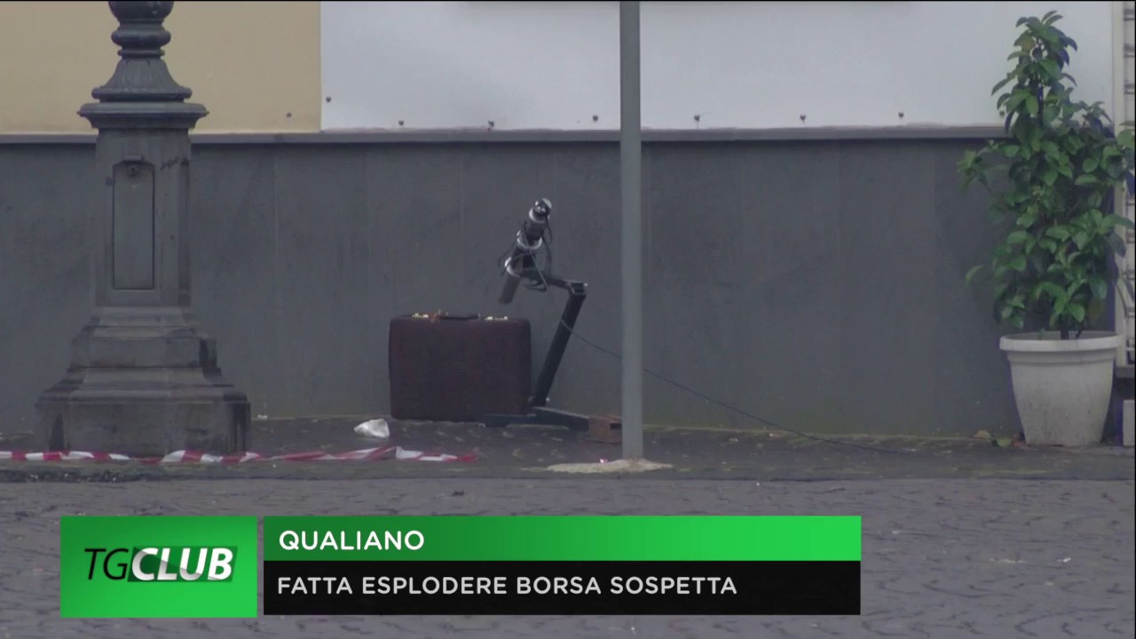 Qualiano, mattinata di paura: fatta esplodere borsa sospetta