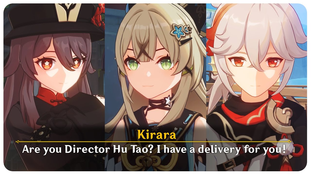 Kirara Meets Hu Tao and Kazuha (Duel the Summoner's Summit Event) | Genshin Impact 3.7