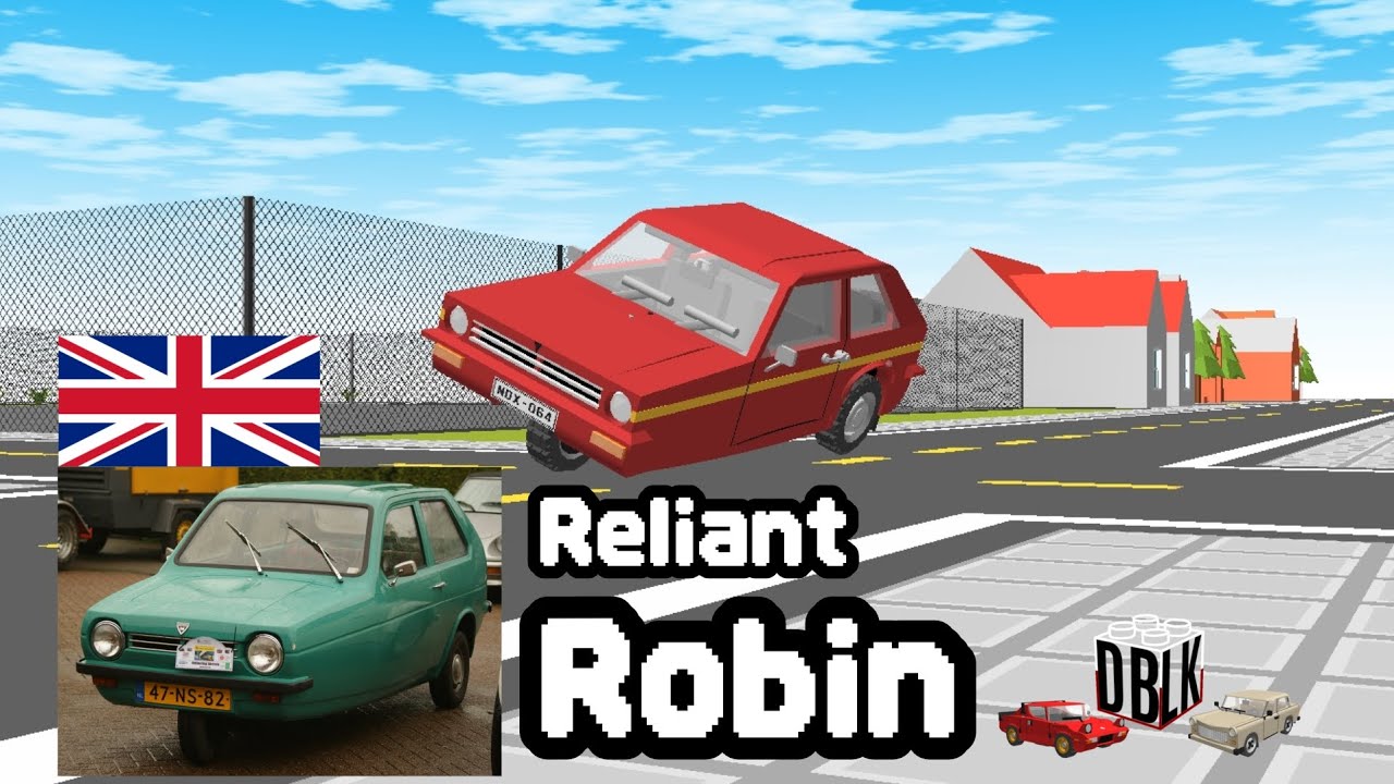 Reliant Robin mk1 | Draw Bricks