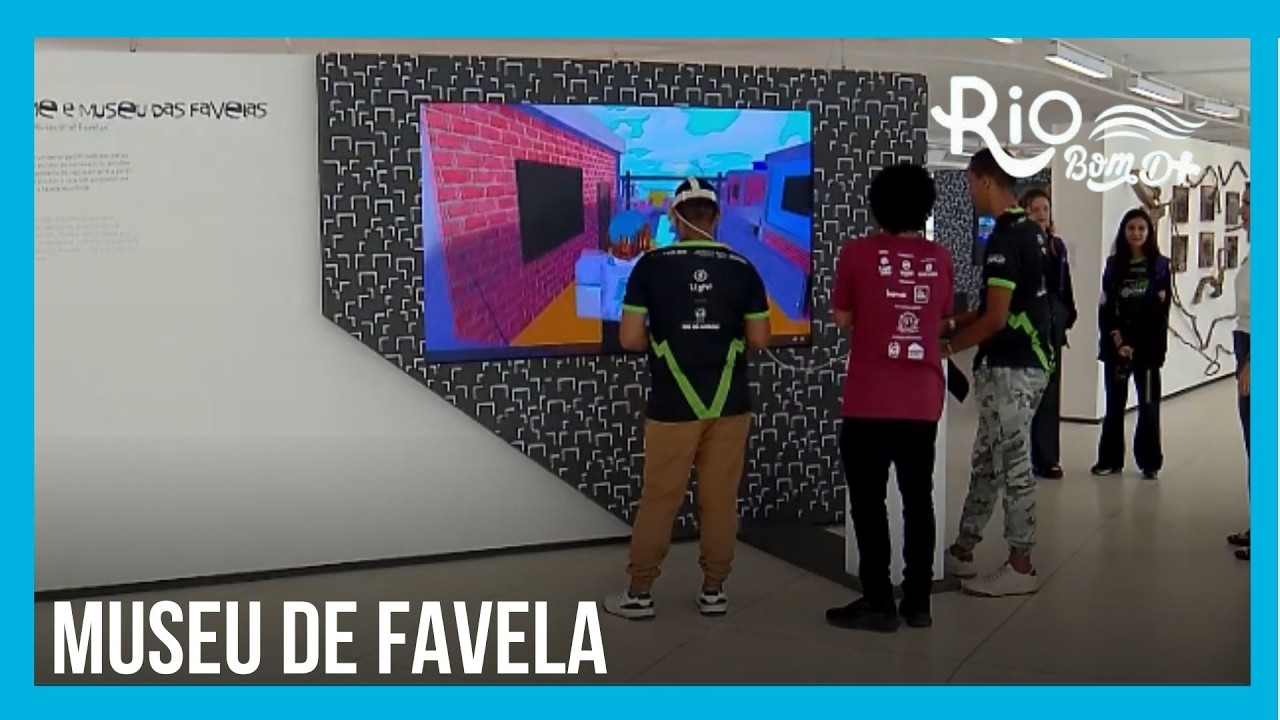 MUSEU DE FAVELA I ESPAÇO CONTA A HISTÓRIA DAS COMUNIDADES DO RIO ATRAVÉS DE JOGOS VIRTUAIS