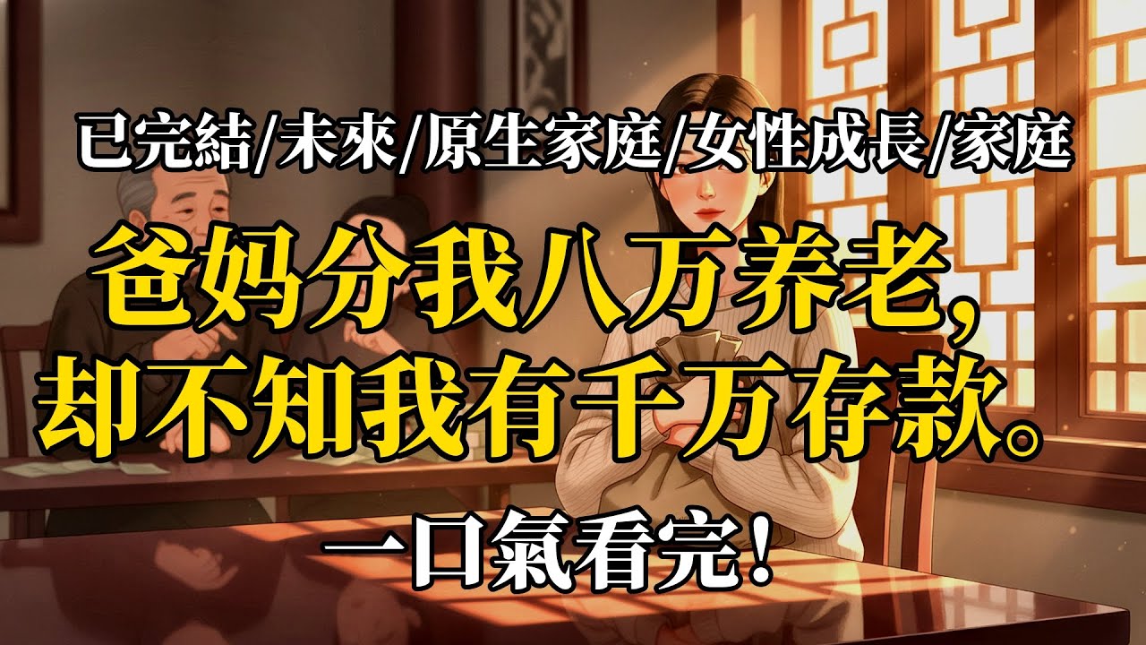 父母偏心哥哥，卻不知我存款千萬