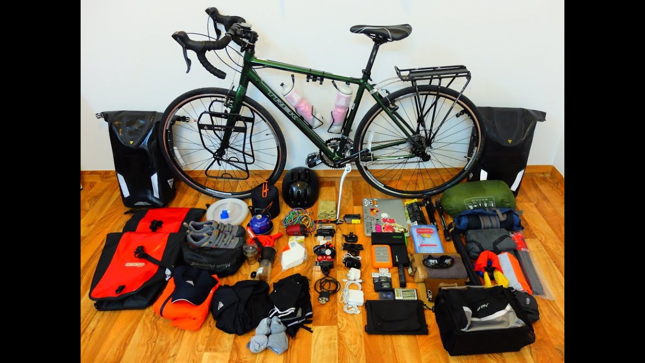 عدتي الخاصة لعمل رحلة بالدراجة Bicycle touring gear