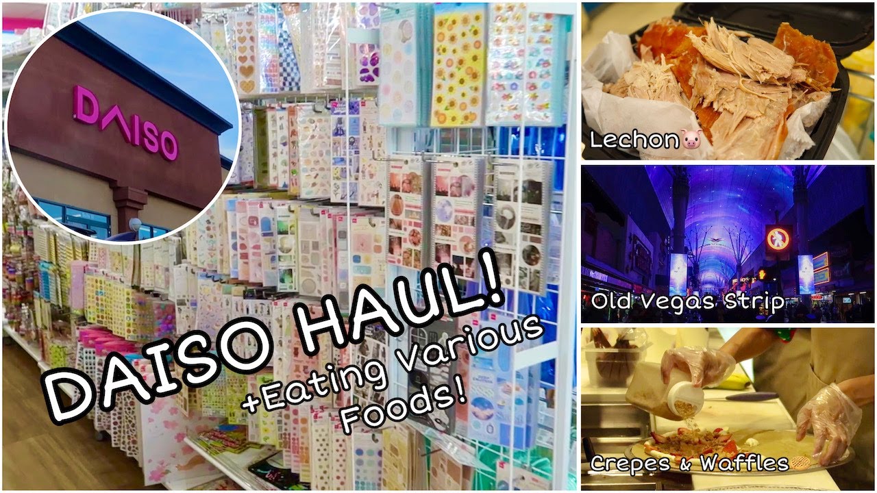 Перевозка DAISO + Пробуем разные блюда в Лас-Вегасе! (День 1)
