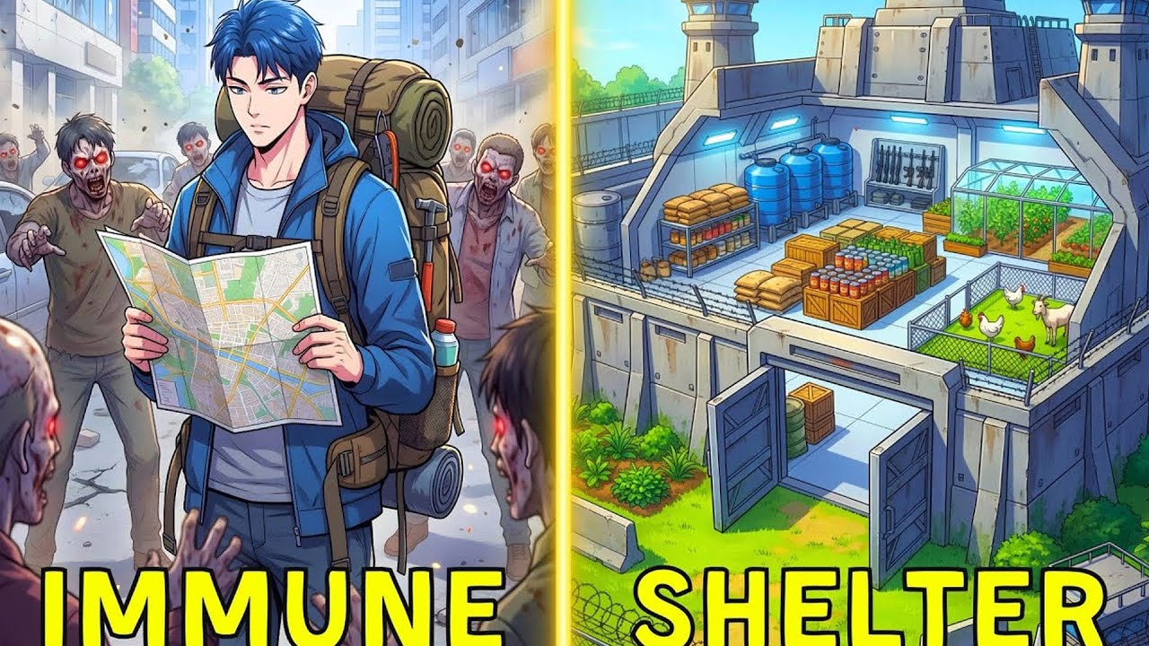 Zombie-Proof Hero Creates Ultimate Safehouse | MANHWA RECAP