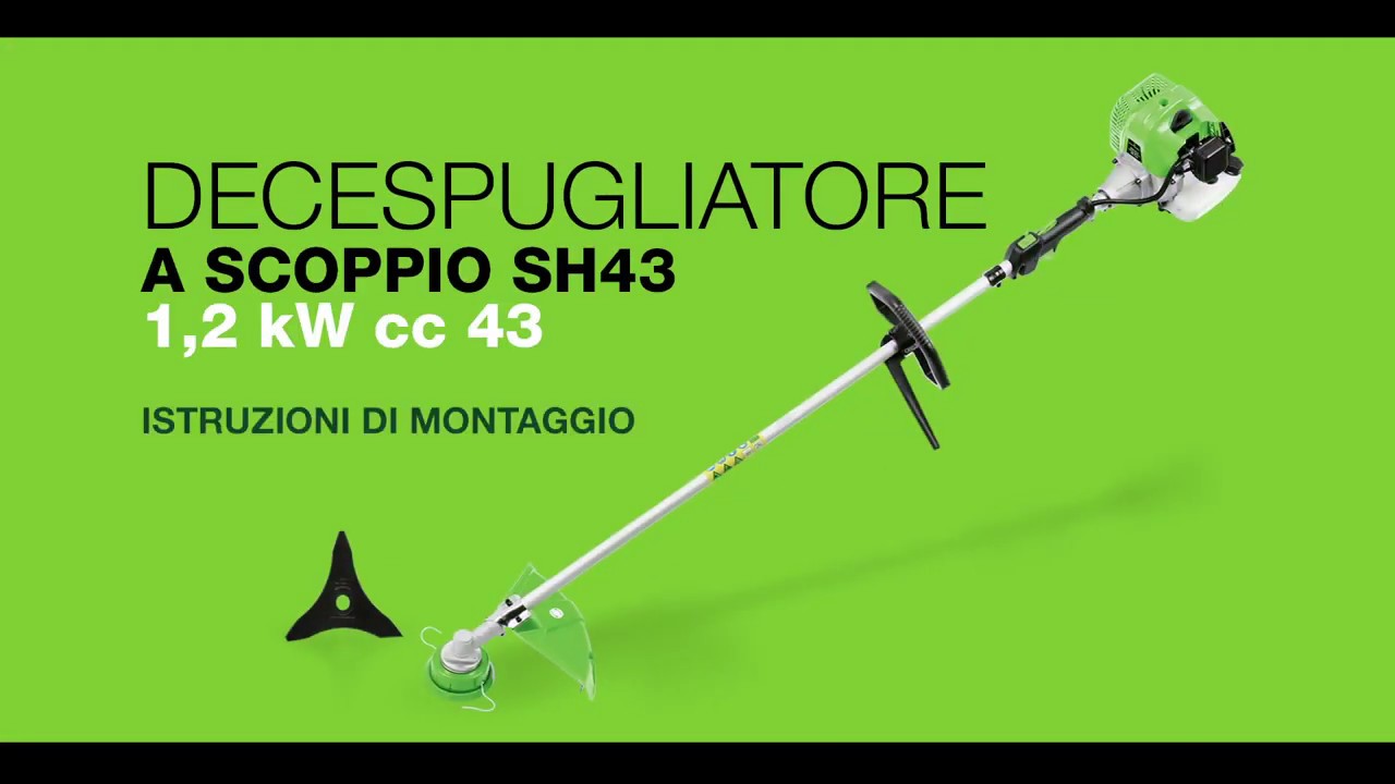 SUPHERBA Decespugliatore a scoppio SH43 - prodottiferramenta.it