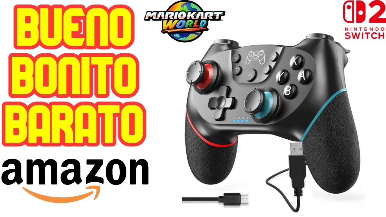🔥🎮 ¡RECOMENDADO! KAMYSEN NINTENDO SWITCH 2 PRO CONTROLLER | MARIO KART WORLD
