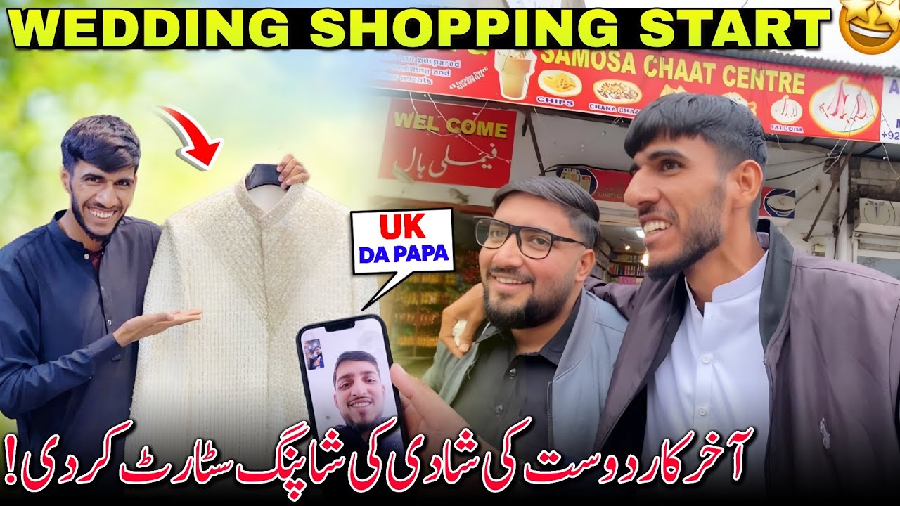 Wedding Shopping Start 😍✨ Finally! Dost Ki Shadi Ki Shopping Start Kar Di | Family Vlog