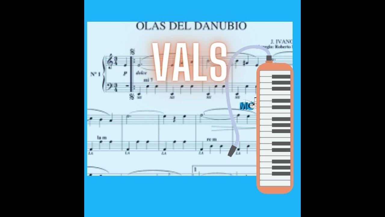 olas del danubio vals melodica