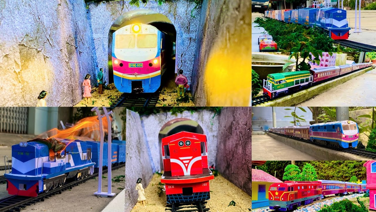 TOP 10 BEST HANDMADE TRAINS! Top 10 chuyến tàu mô hình tàu hoả, xe lửa ĐẸP NHẤT!