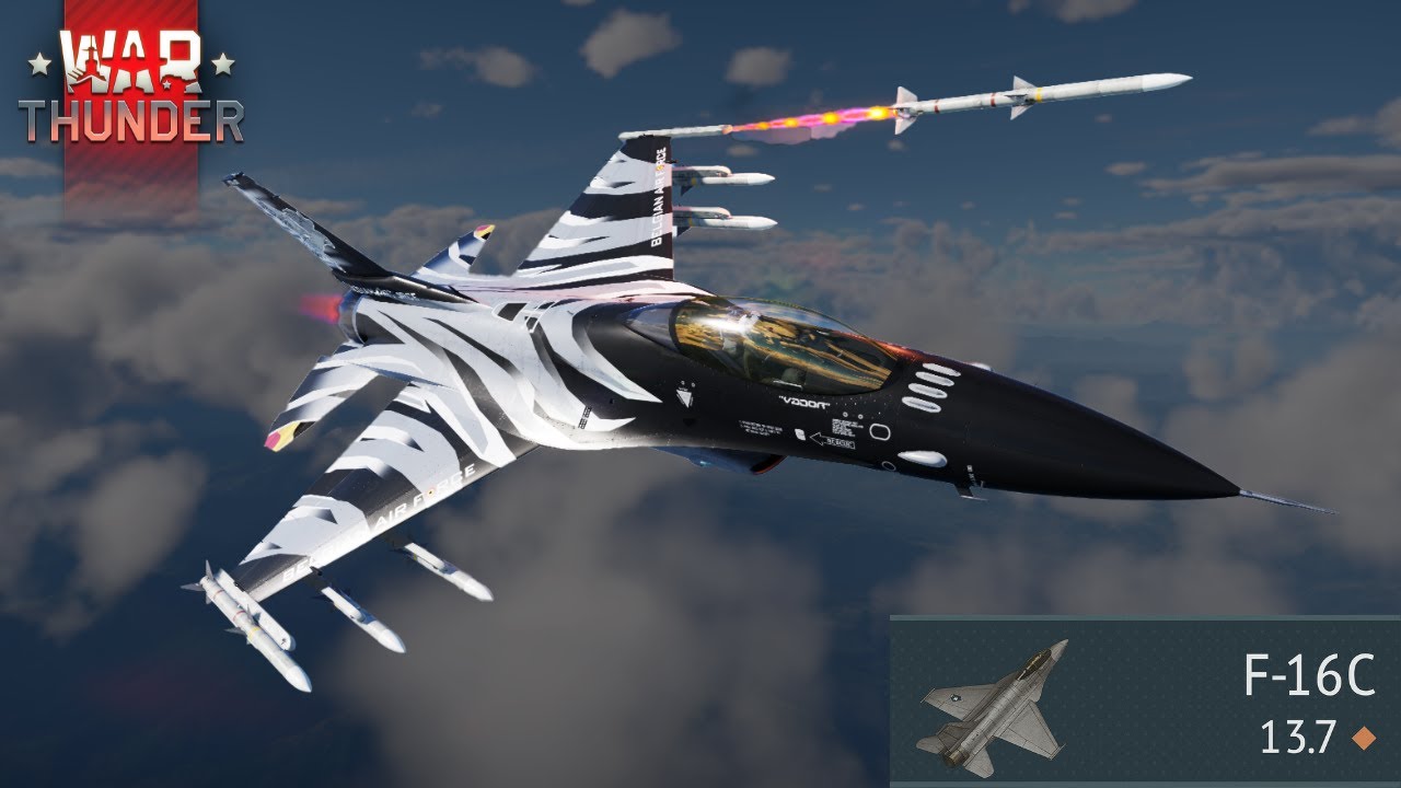 It's too EZ with the F-16C - War Thunder