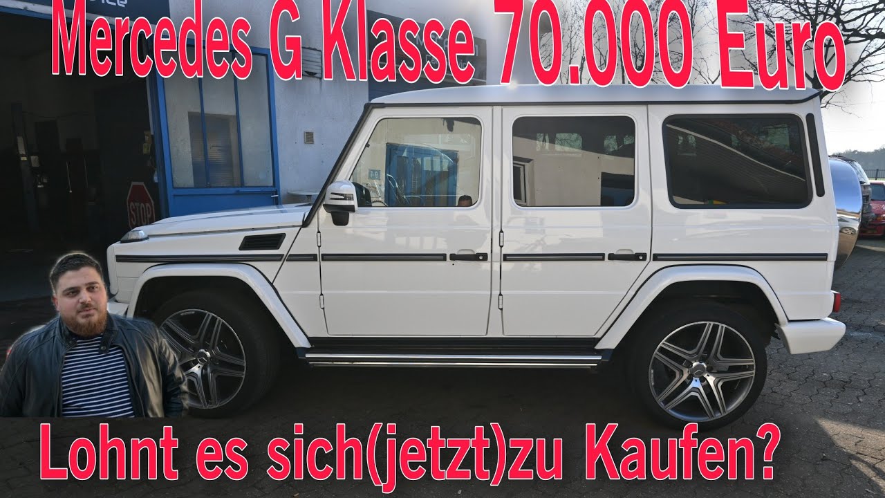 Mercedes G Klasse für 70.000 Euro. Lohnt es sich (jetzt) ein zu Kaufen. Kosten, Verbrauch.
