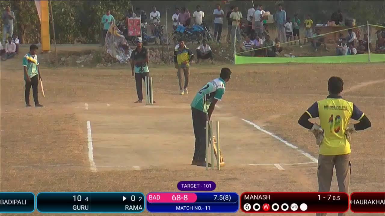 LIVE🛑🏆 9TH BENDALPATH CRICKET CUP AINLAPALI BADIPALI VS DHANGARAKHANA