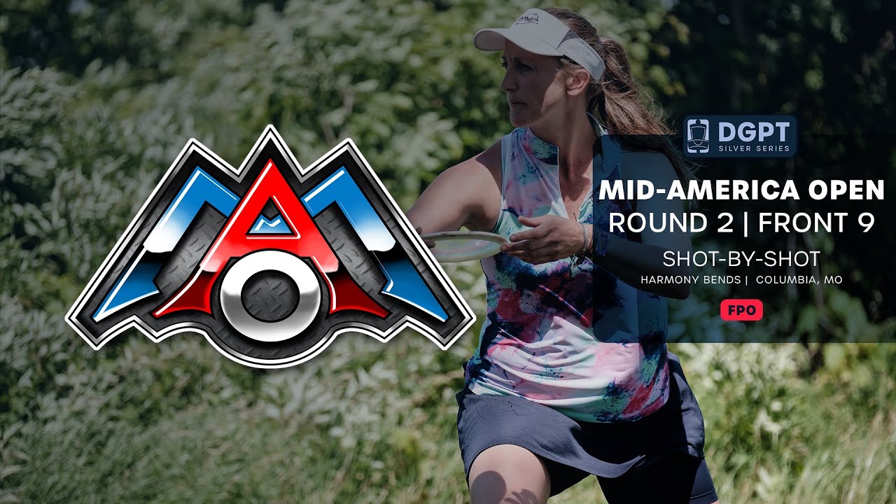 Раунд 2, 9 игроков спереди | Обзор FPO по каждому удару | Mid America Open