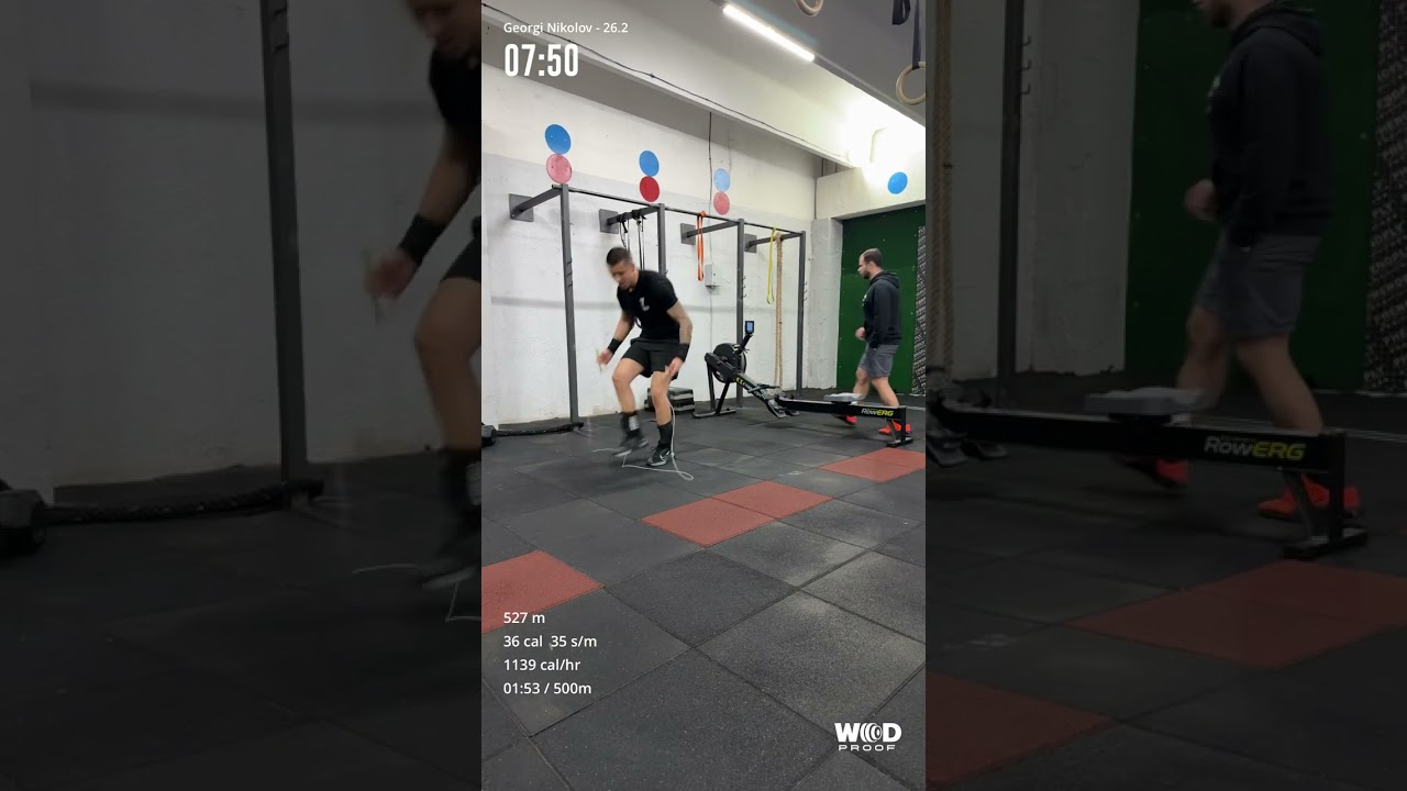 Georgi Valeriev VarnaThrowdown division scaled 26.2 Qualifiers