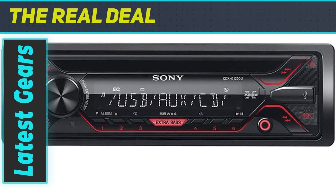 Sony CDX-G1200U: Unlocking the Power of Enhanced Smartphone Connectivity