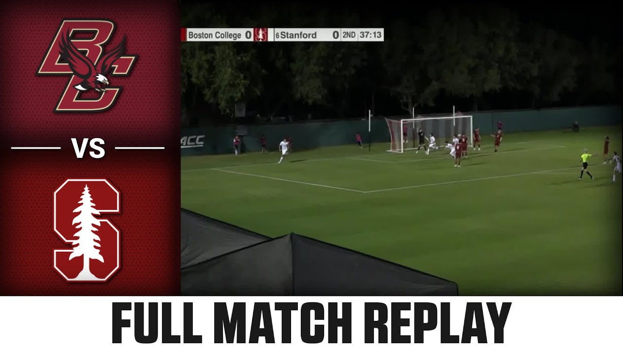 Boston College vs. Stanford Match Highlights | 2025 ACC Men's Soccer