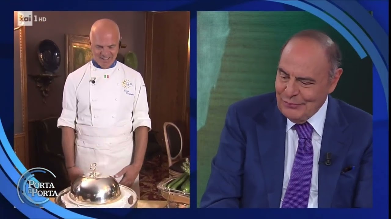 Enrico Derflingher - Rai 1 Porta a Porta 9/5/23