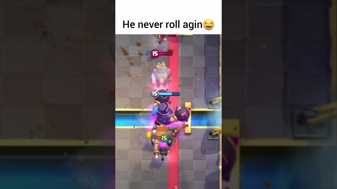 Most lucky barbarian barrel!💀  #clashroyale