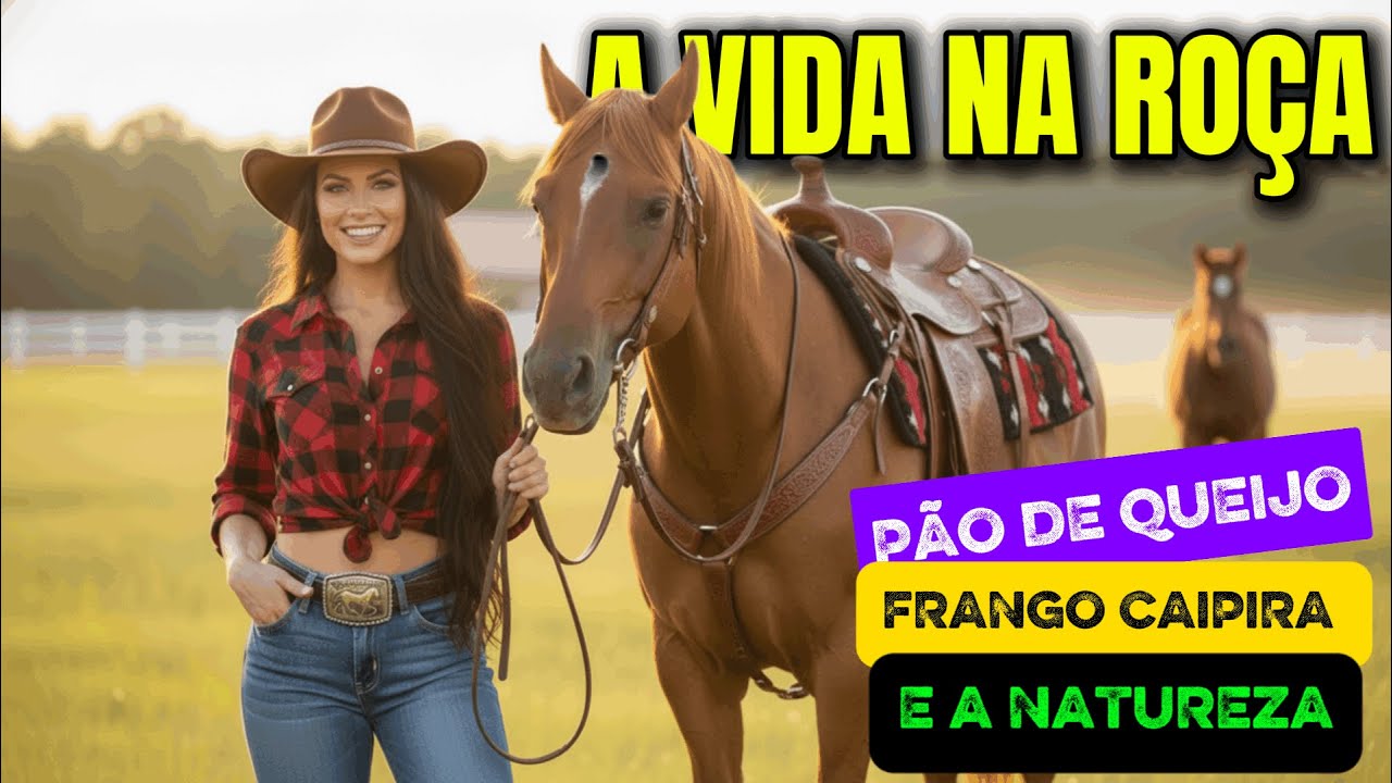“Vida na Roça: Pão de Queijo, Frango Caipira e Passeios que Encantam!”