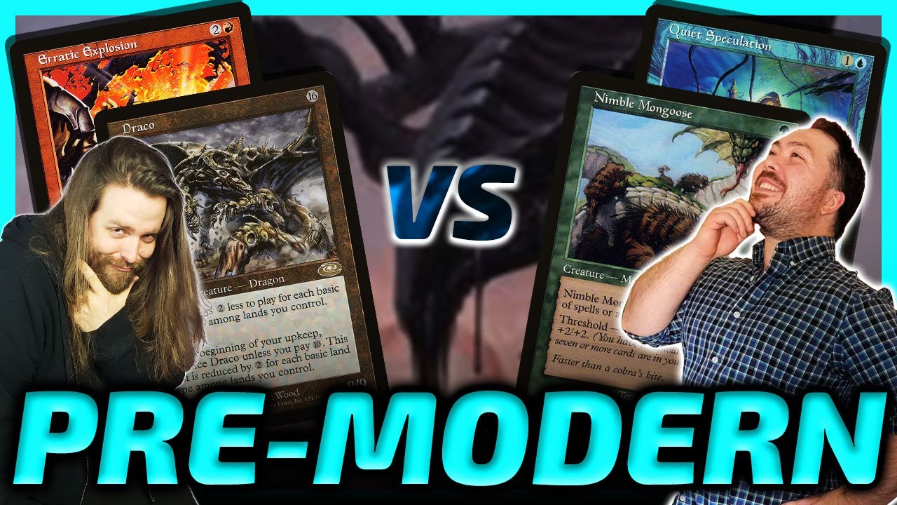 Draco-Blast Vs Quiet Tribe! [Paper Premodern MtG Gameplay] 2025