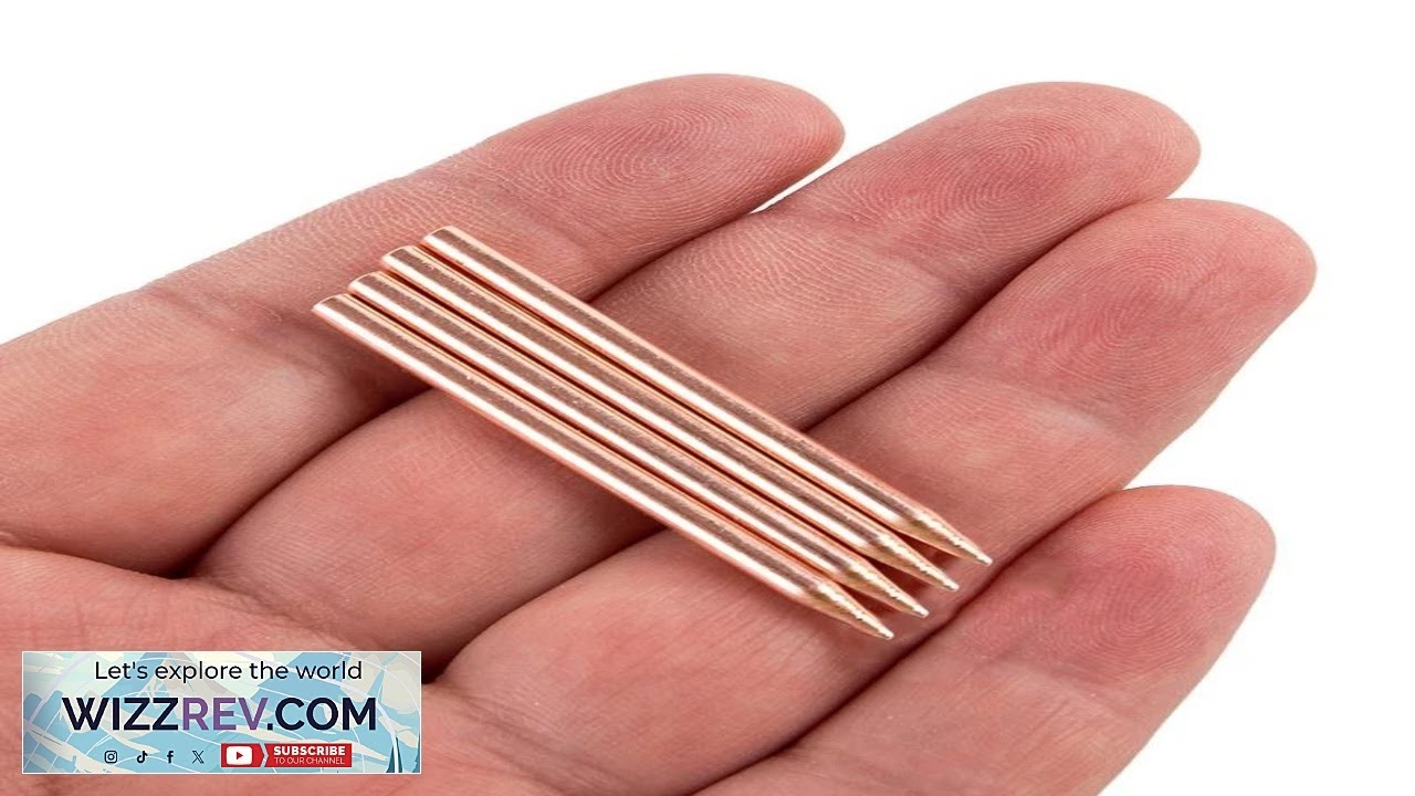 2PCS New 50mm 18650 Lithium Battery Spot Welder Electrode Tip For High