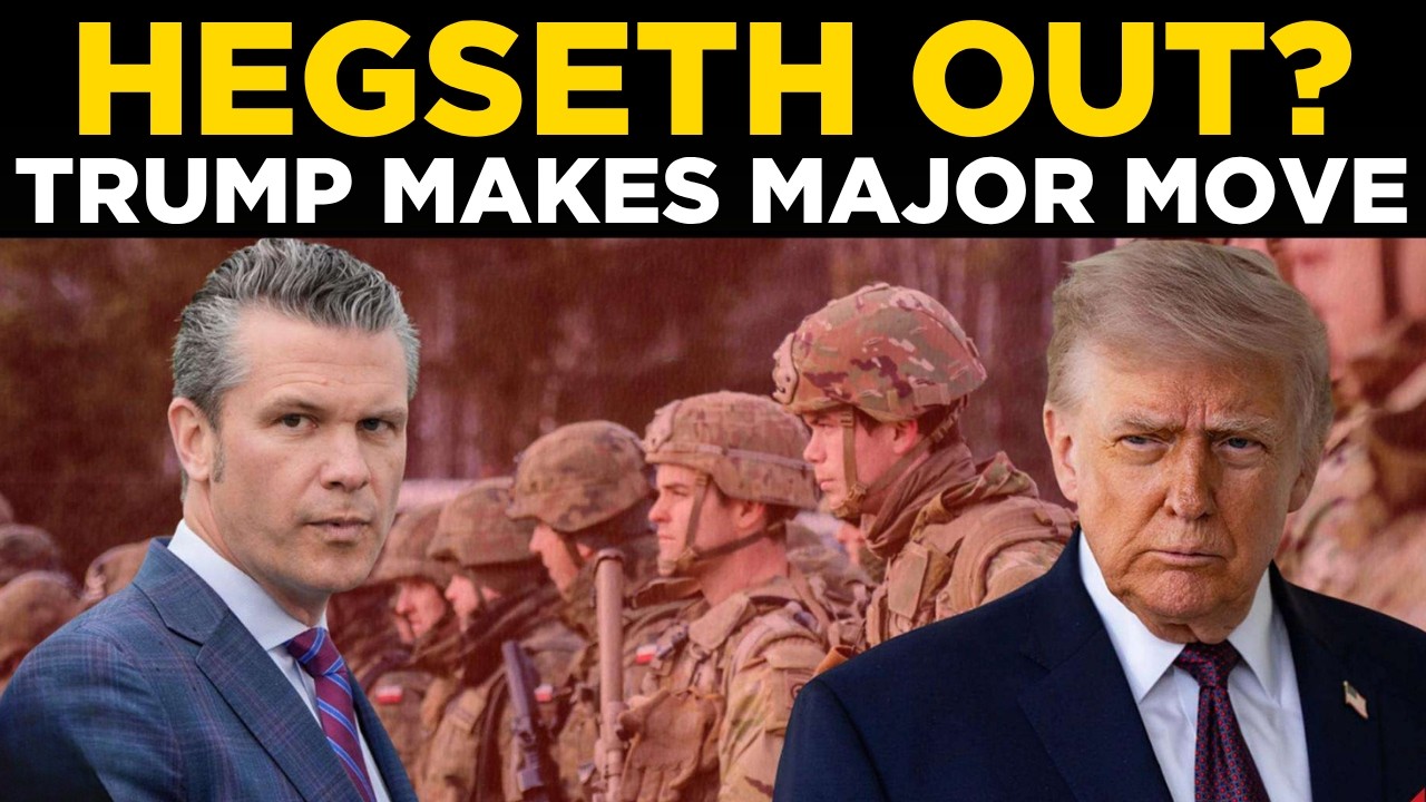 BREAKING US NEWS: Trump&rsquo;s Big Speech | Hegseth&rsquo;s Future Revealed? | HEGSETH FACING FIRING?