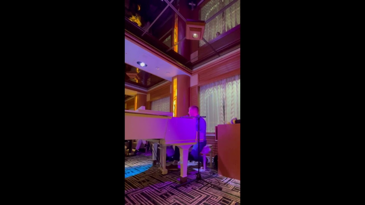 Oliver Holland | Pianobar Showreel  | Caribbean Princess Cruise  | 2023