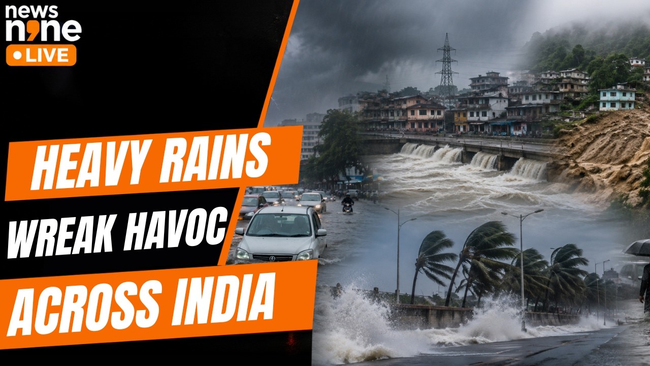 Monsoon Fury: Delhi, Gurugram, Assam & Himachal Hit By Heavy Rain | News9