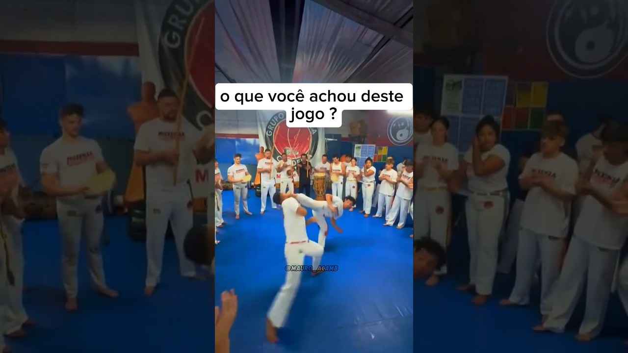 nocaute na capoeira!! o que voc&ecirc; achou deste jogo de capoeira ?🤸🏾🔥