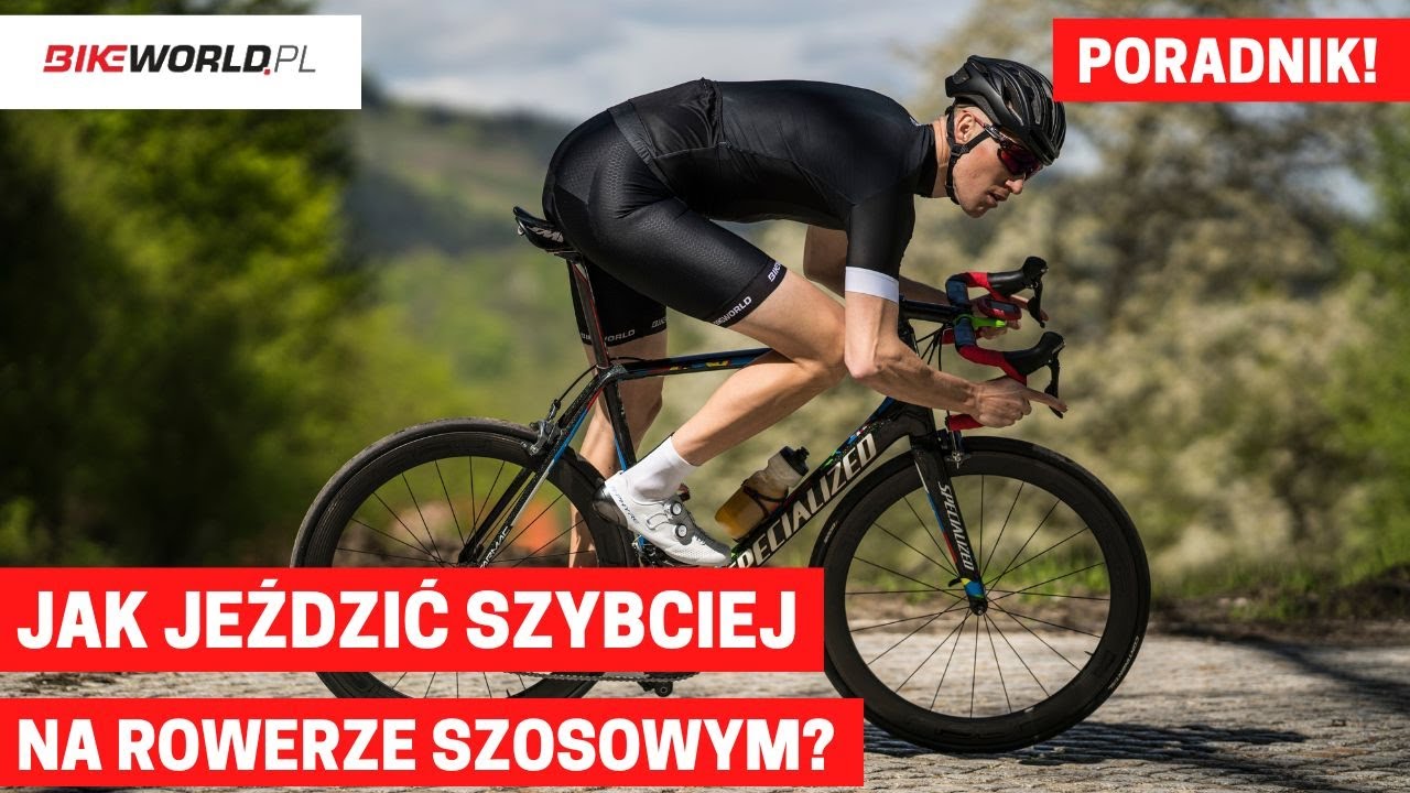 Jak jeździć szybciej na rowerze szosowym?