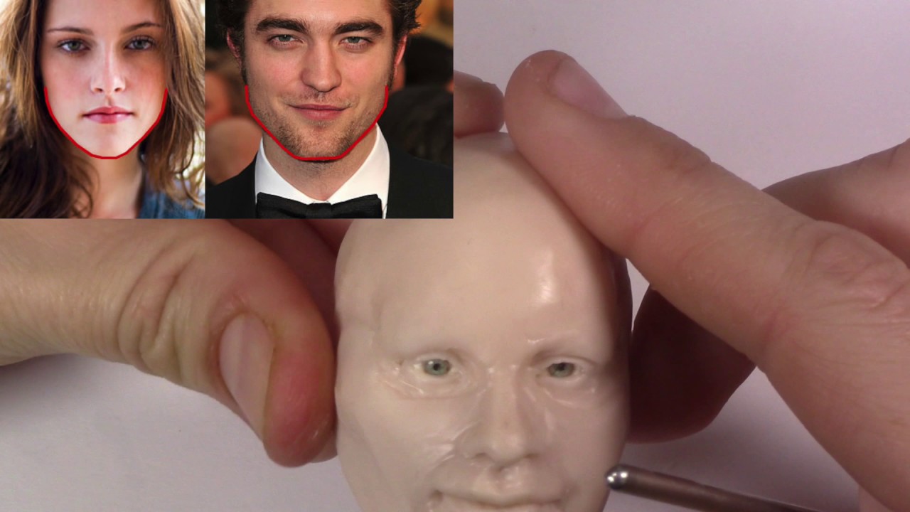 How to Sculpt a face- part 06- Face shape and smoothing