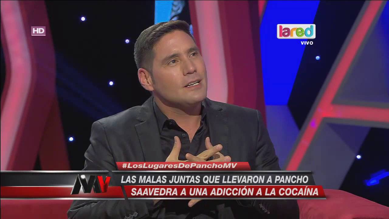 Pancho Saavedra reveló detalles de cómo llegó a ser adicto a la cocaína
