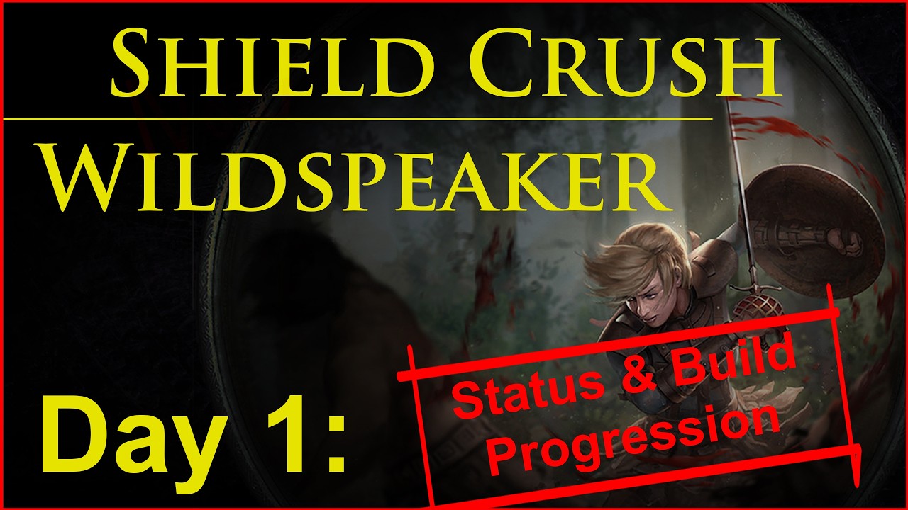 Shield Crush Wildspeaker | Обновление 1-го дня | Phrecia 3.0 | PoE 1