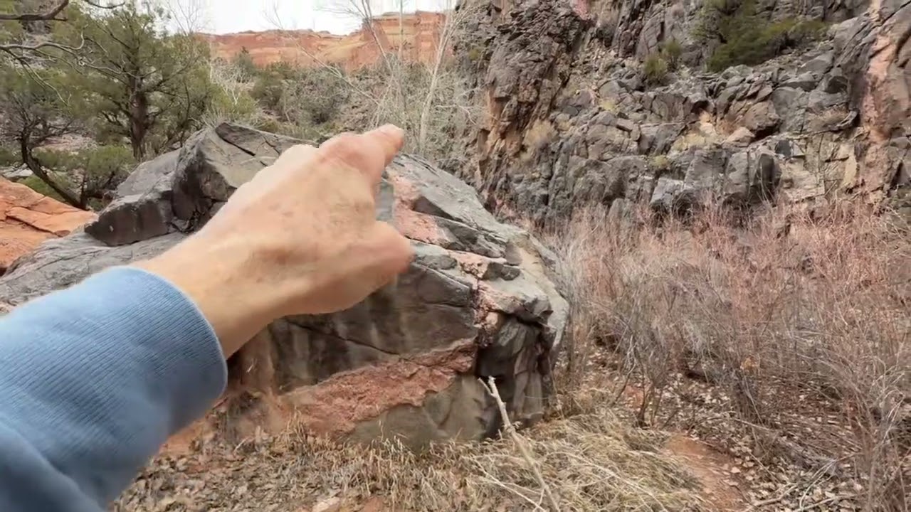 Hiking the No Thoroughfare Trail 