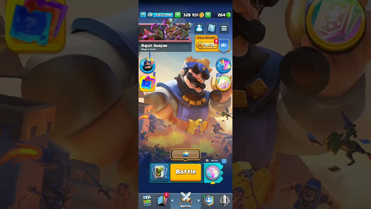 C.H.A.O.S mode Clash Royale