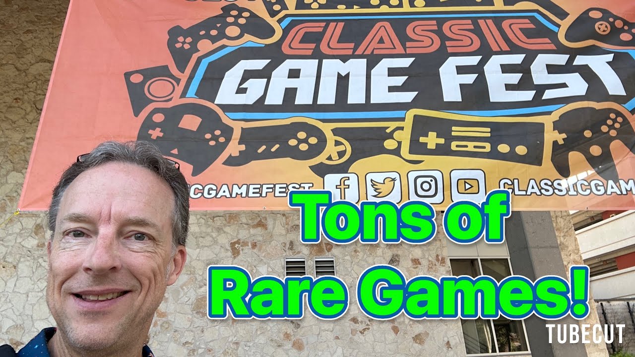Insanely Rare Video Games at Classic Game Fest
