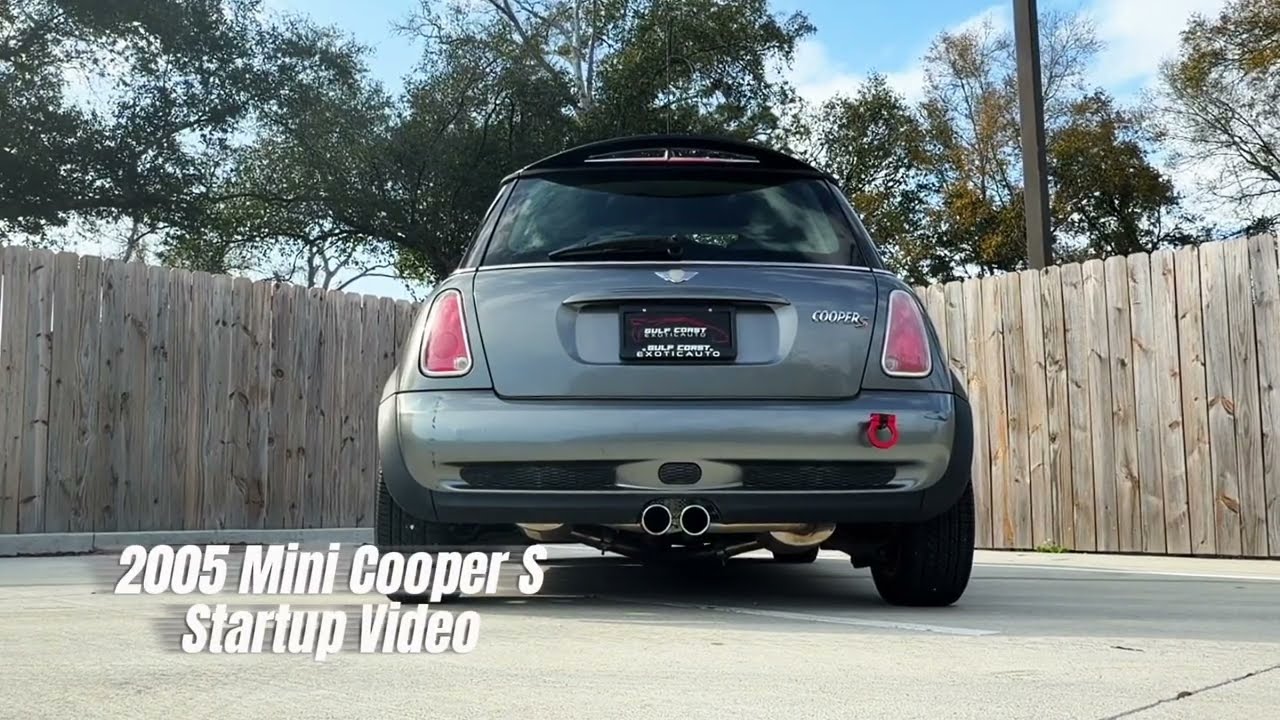 2005 Mini Cooper Startup Video