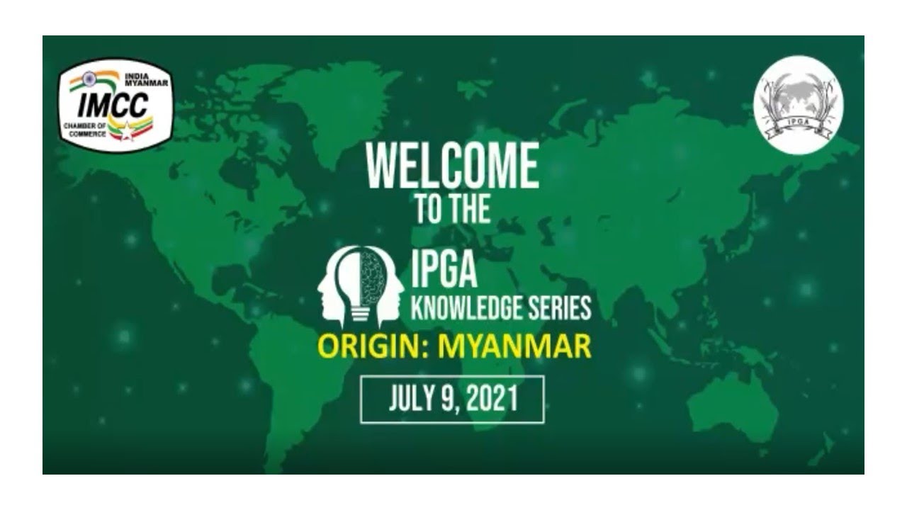 09.07.2021: IPGA Knowledge Series Webinar on Tur, Urad and Moong Scenario in India and Myanmar