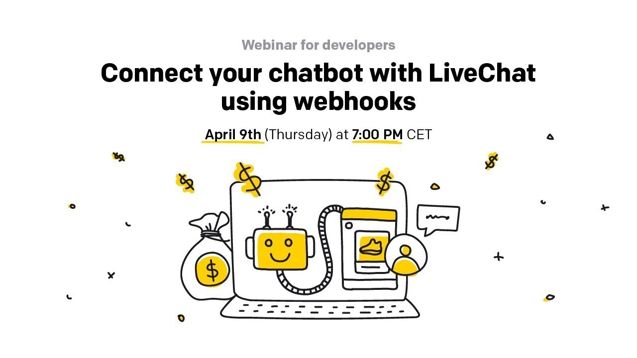 Building LiveChat Apps 101: Connect your chatbot with LiveChat using webhooks