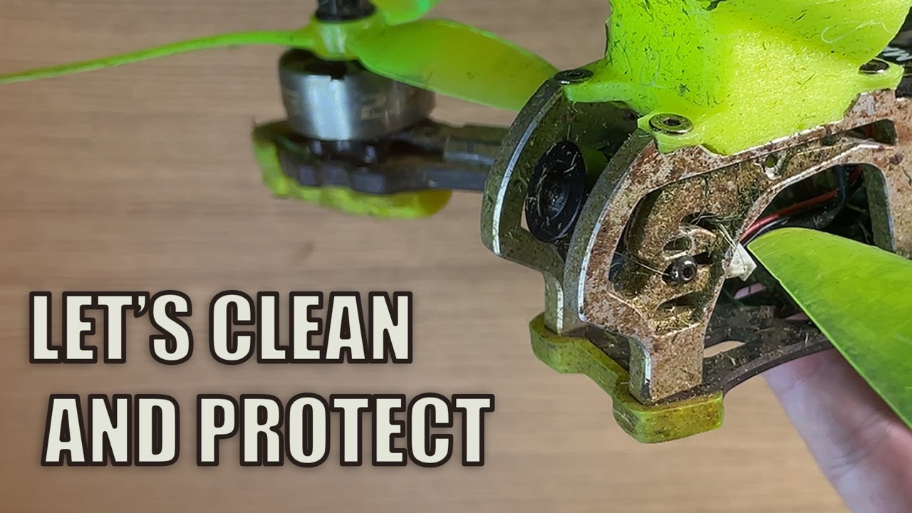 FPV Drone restoration: Cleaning and Conformal coating