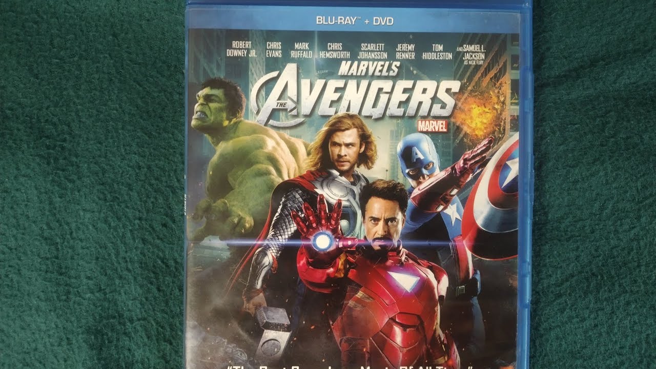 Opening and Previews from The Avengers 2012 DVD