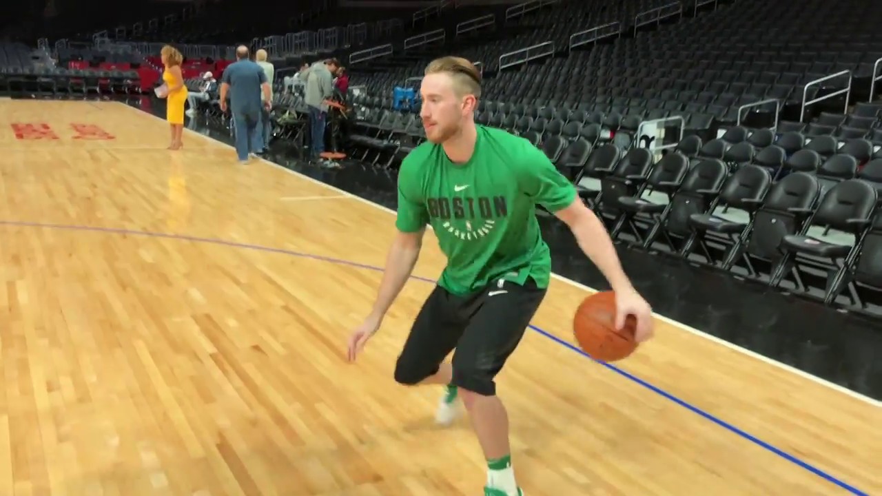 Gordon Hayward Warming Up in LA | Pre-Game Shootaround
