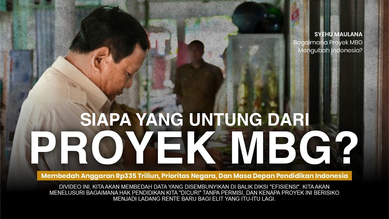 BAGAIMANA PROYEK MBG, MENGUBAH WAJAH PENDIDIKAN INDONESIA?