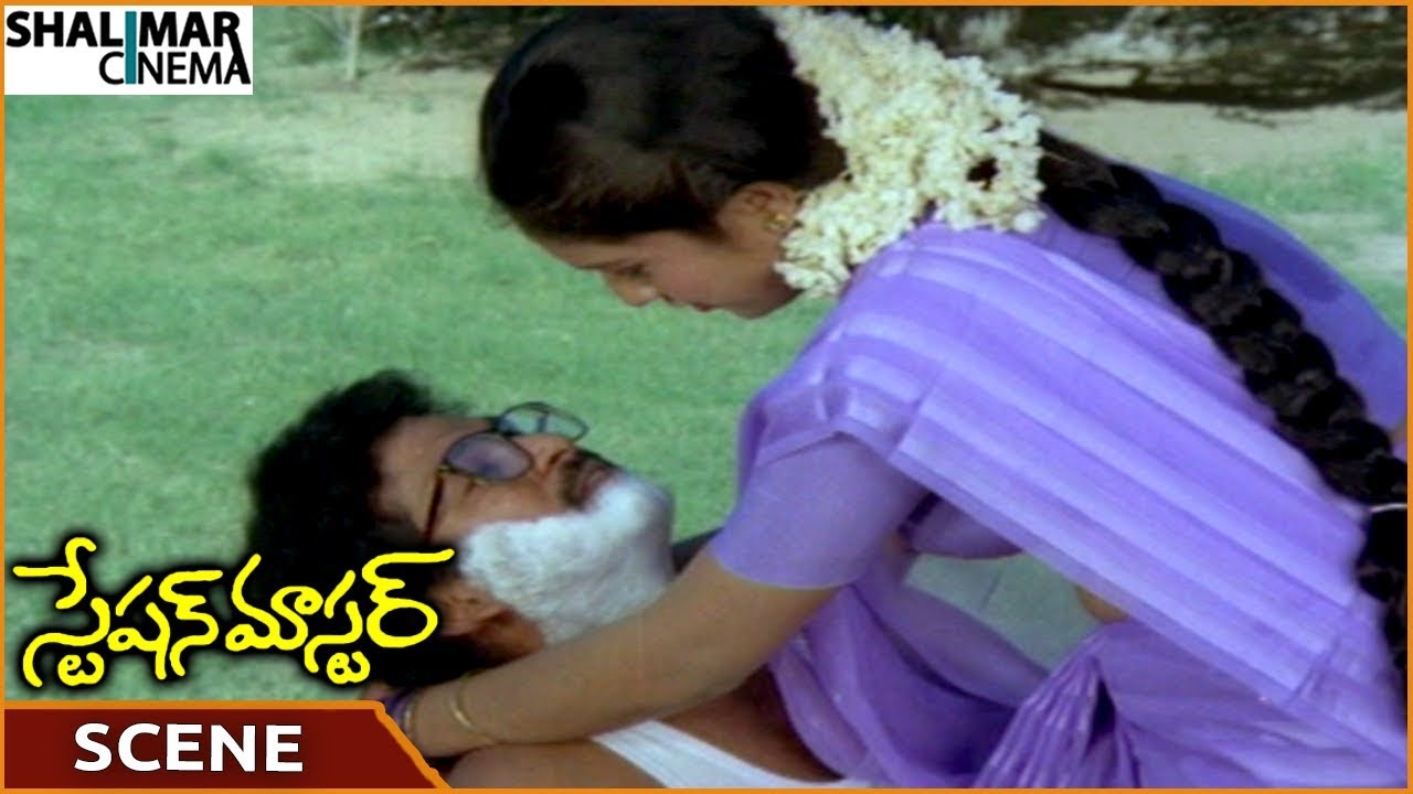 Station Master Movie || Rajendra Prasad Happy About Ashwini Is Pregnant || Rajasekhar, Ashwini