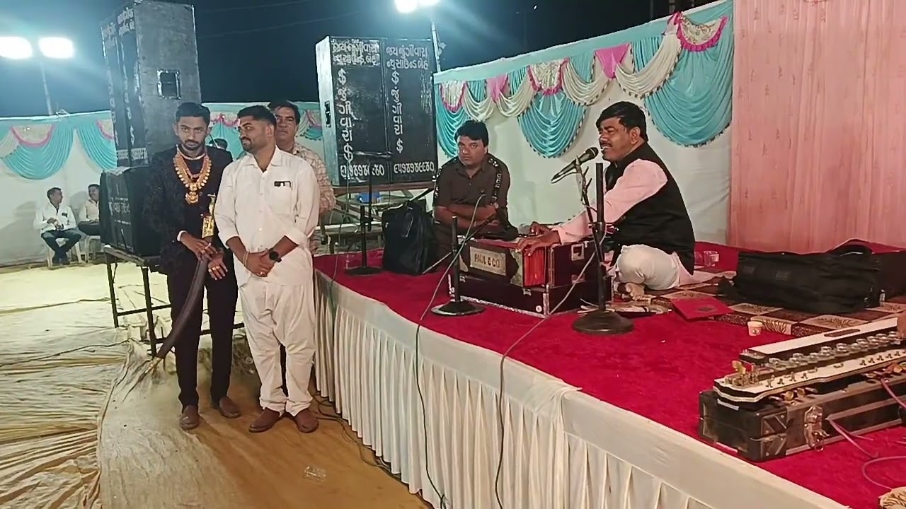 ચારણી રમત મણિયારો કલાકાર ભરત દાન ગઢવી લગન ગીત