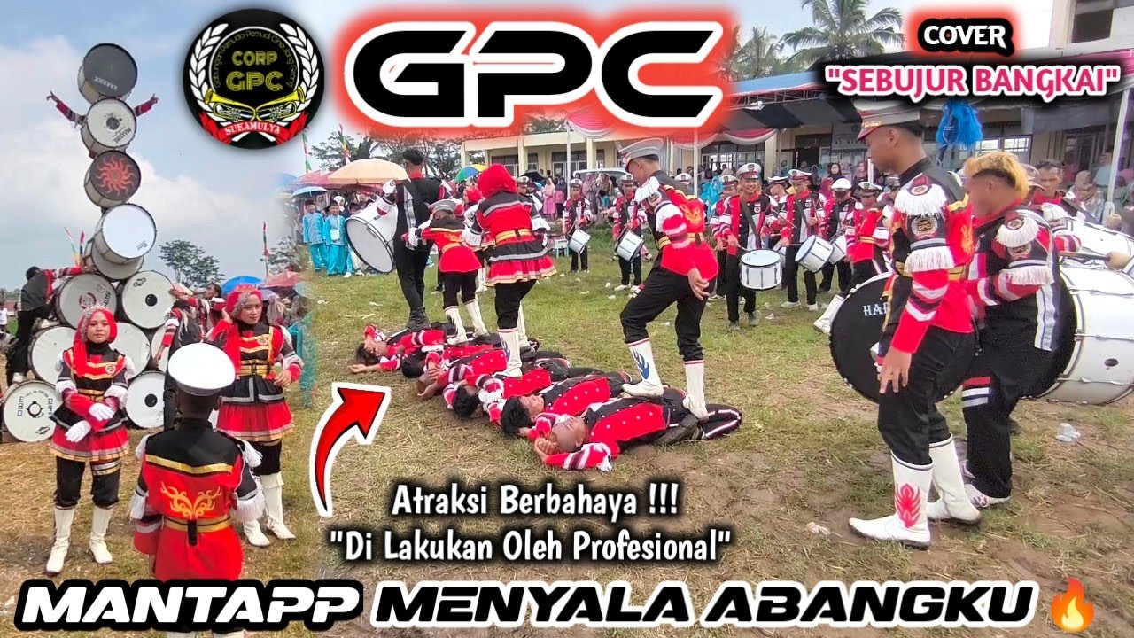 FULL TOTALITY &bull; GPC DRUMBAND ATTRACTION PERFORMING AT AL HIKMAH CARINGIN WETAN - SO COOL 🤩