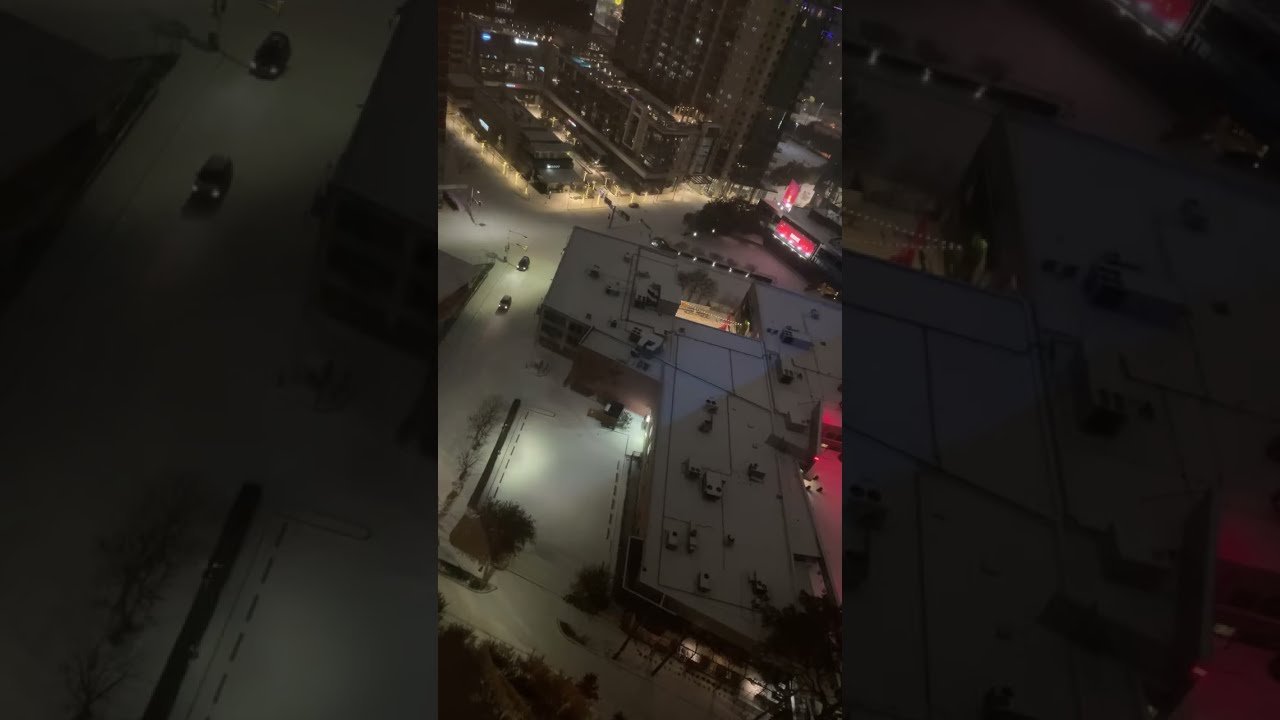 Light ASMR Snoring with a view Snowfall Snow storm in USA snowing in the background 2026