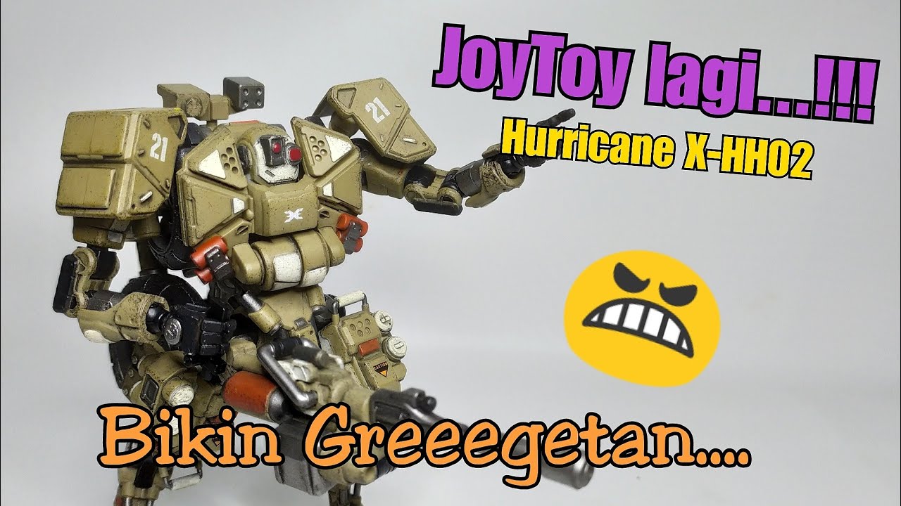 Review Action Figure #91 Joy Toy X-HH02 Hurricane Heavy Firepower Dual mode Mecha 1:18