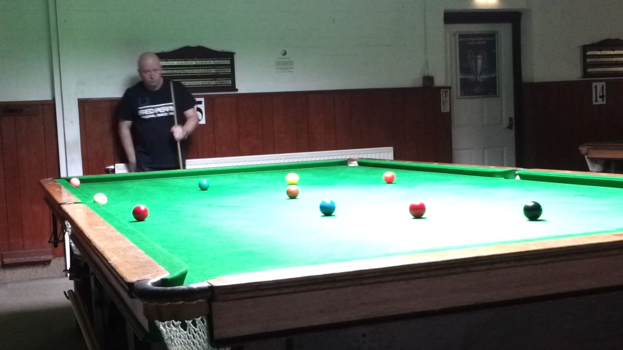 Trevor Morris's Amazing Snooker Fluke 78